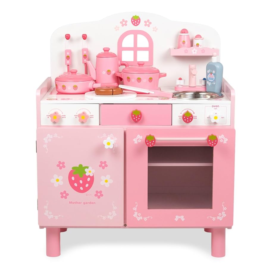 ごはんままさん専用 12口 Amazon.co.jp: マザーガーデン おままごと キッチン 木製